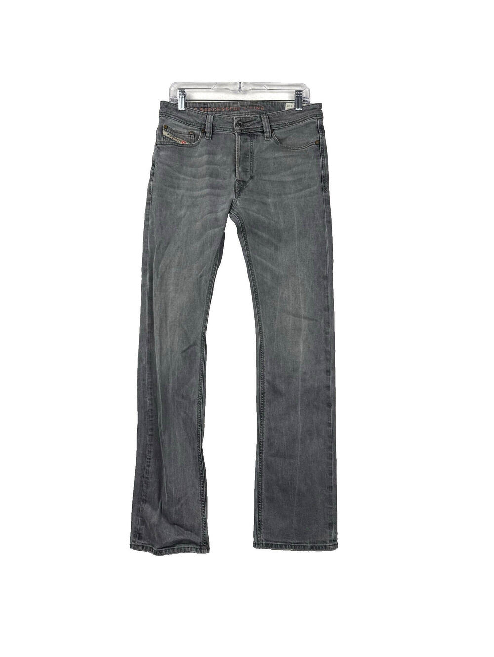 Diesel Viker Mens 31x32 Regular Straight Black Denim Jeans Wash 0803T Stretch
